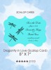 Save the Dates - Dragonfly in Love (Scallop Card)