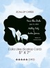 Save the Dates - Calla Lilies (Scallop Card)