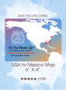 Save the Dates - USA to Mexico Map